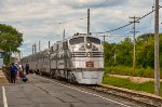 CBQ E5A Locomotive Nebraska Zephyr